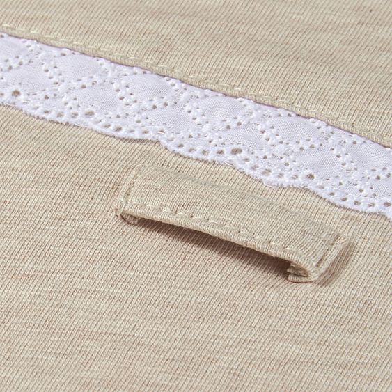 nordic coast company Wickelauflage - Spitze - Beige