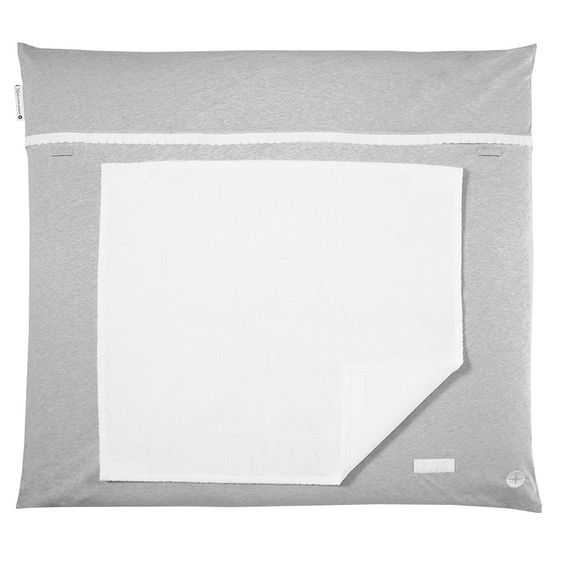 nordic coast company Changing mat - Lace - Grey