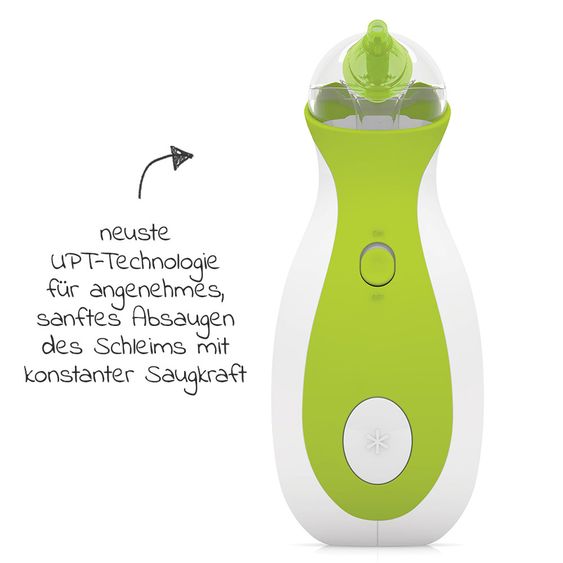 nosiboo Electric nasal aspirator Go - with battery - Green