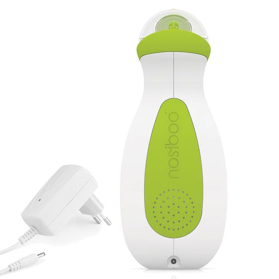 nosiboo Electric nasal aspirator Go - with battery - Green