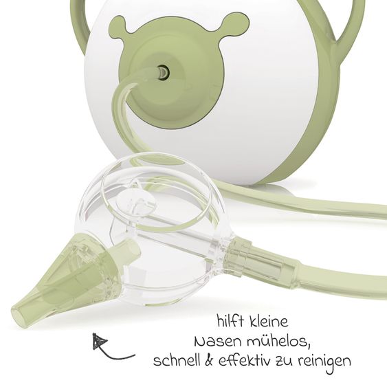 nosiboo Electric nasal aspirator Pro - Sage