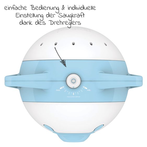 nosiboo Elektrischer Nasensauger Pro2 - Blau