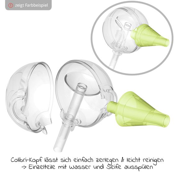 nosiboo Elektrischer Nasensauger Pro2 - Rosa