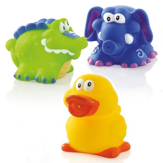 Nuby Badespritzfiguren 3-teilig