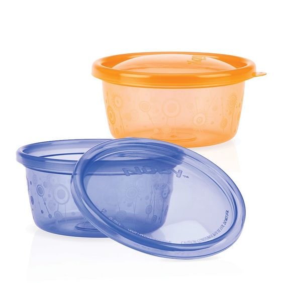 Nuby Paps Bowl 6 Pack Pick Nick - Colorato