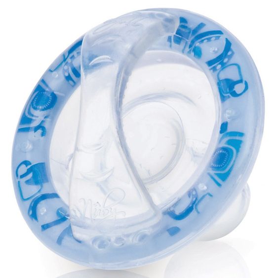 Nuby Schnuller Soft Flex - Silikon 0-6 M - Blue