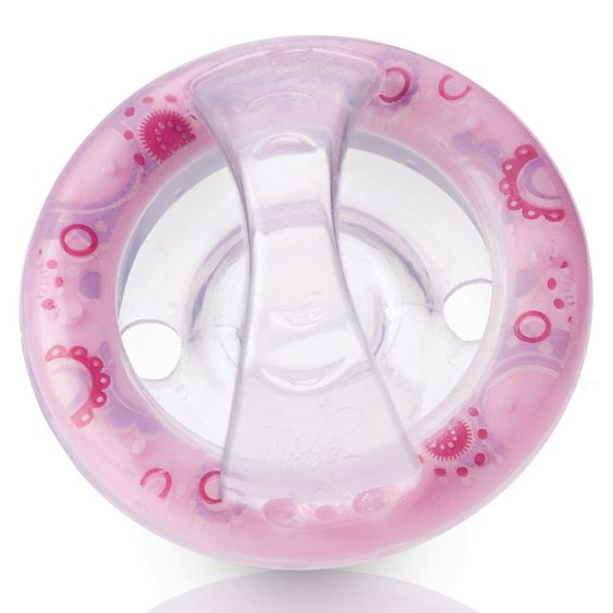Nuby Schnuller Soft Flex - Silikon 0-6 M - Pink