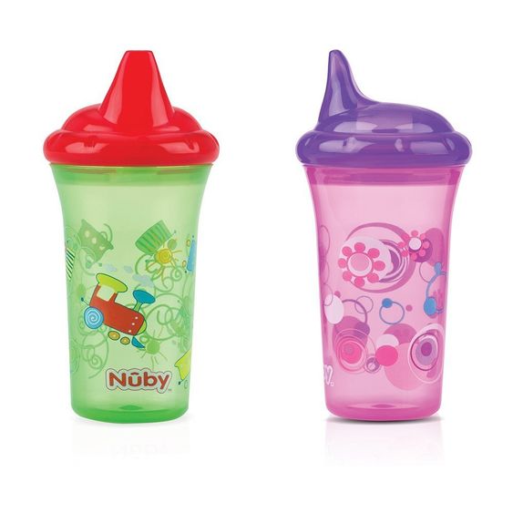 Nuby Trinkbecher Colour 270 ml auslaufsicher - verschiedene Designs