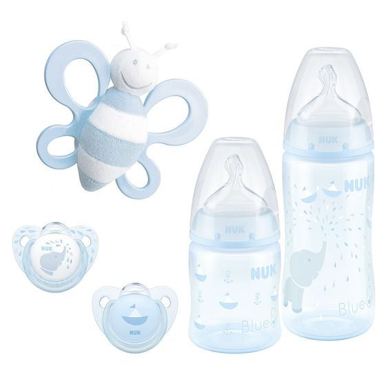Nuk 5-tlg. Starter-Set - Baby Blue
