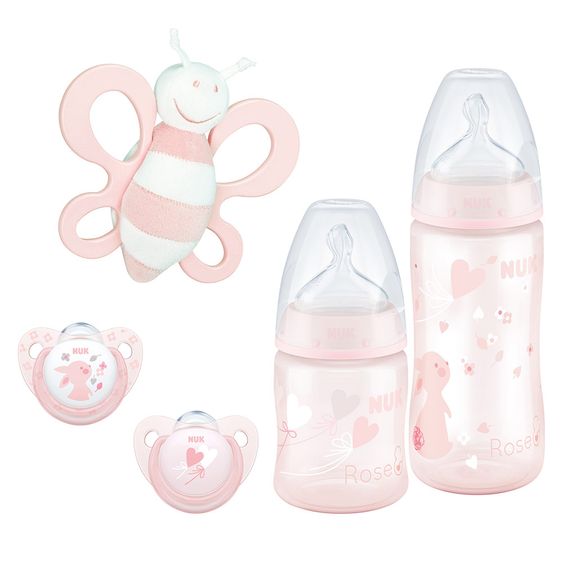 Nuk 5-tlg. Starter-Set - Baby Rose
