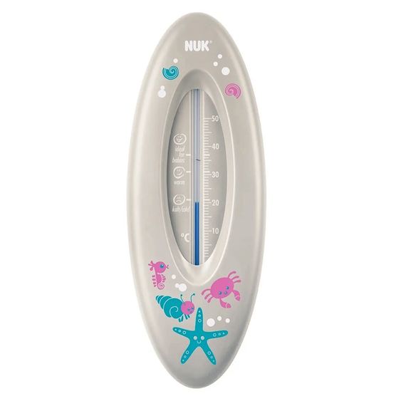 Nuk Badethermometer - Ocean Grau