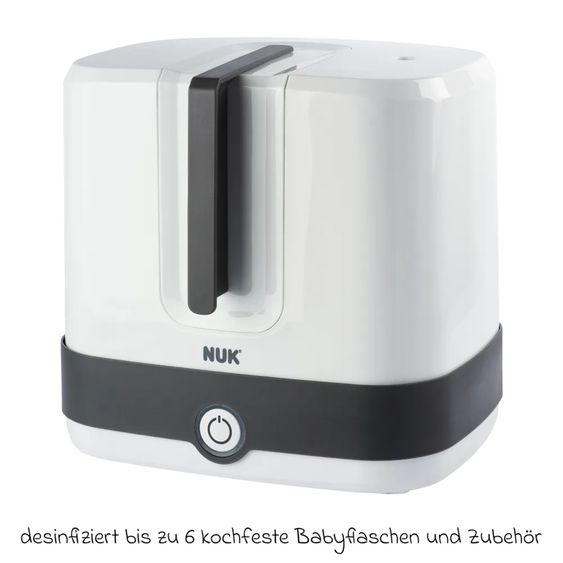 Nuk Dampfsterilisator Vario Express + Gratis PP-Flasche Perfect Match 260 ml