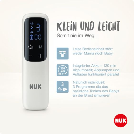 Nuk Elektrische Milchpumpe Soft&Easy