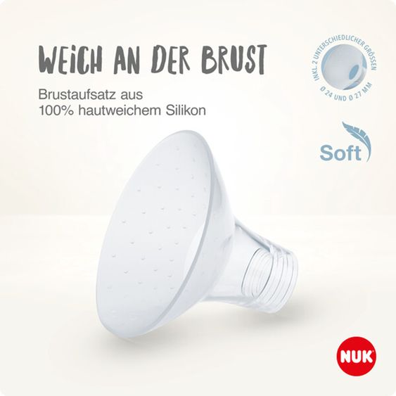 Nuk Elektrische Milchpumpe Soft&Easy