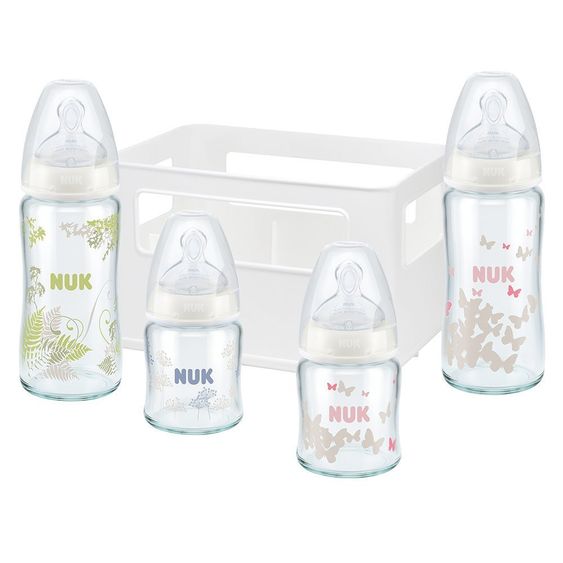 Nuk First Choice Glas-Starter-Set - 5-teilig Silikon