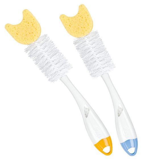 Nuk Spazzola per biberon e tettarelle con spugna