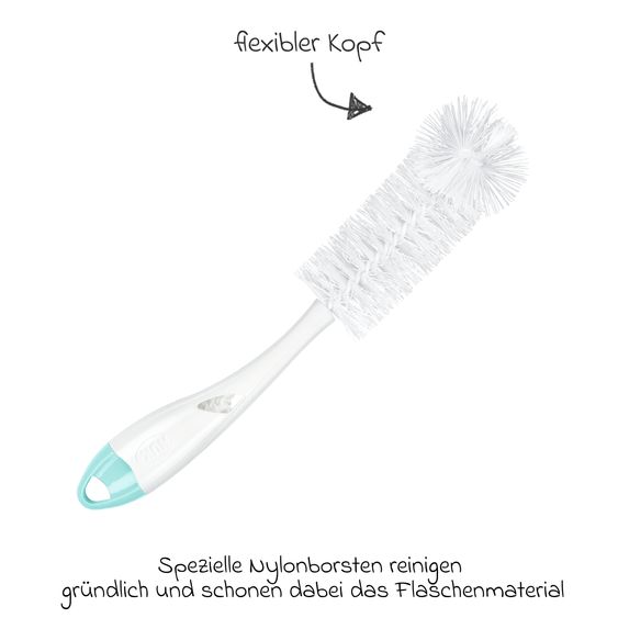 Nuk Bottle brush 2in1 with teat brush