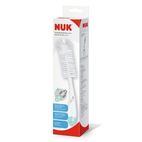 Nuk Bottle brush 2in1 with teat brush