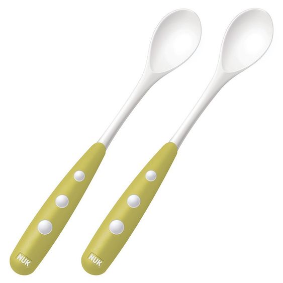Nuk Fütterlöffel Easy Learning 2er Pack - Pistazie