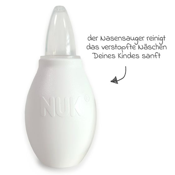 Nuk Nasal aspirator with spare nozzle