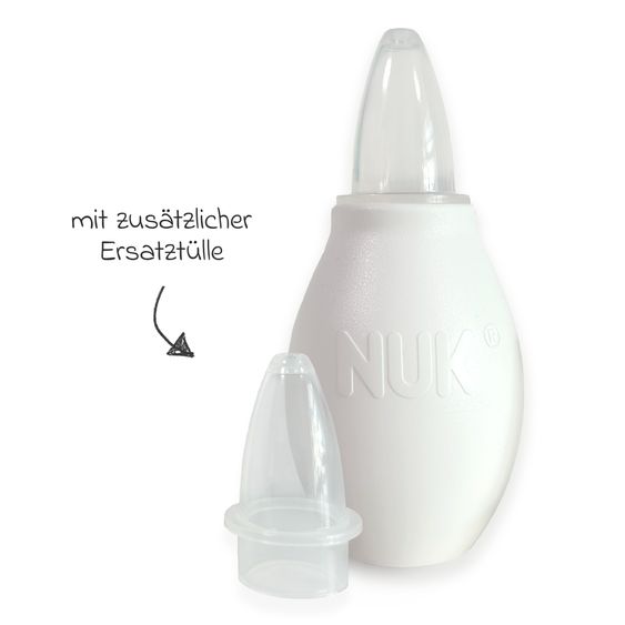 Nuk Nasal aspirator with spare nozzle