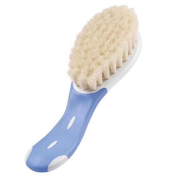 Nuk Natural hair brush goat hair - Blue