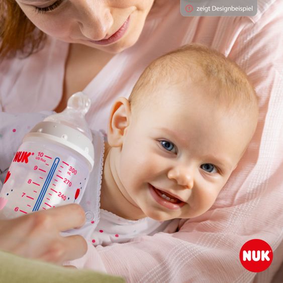 Nuk PA-Flasche First Choice Plus Temperature Control 150 ml - Silikon Gr. 1 S - Blau