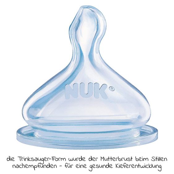 Nuk PP-Flasche 3er Pack First Choice Plus 300 ml + Silikon-Sauger Gr. 1 M - Temperature Control + Flaschenbürste - Disney Winnie Pooh - Rosa