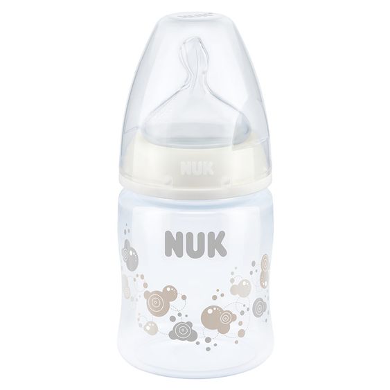 Nuk PP-Flasche First Choice Plus 150 ml - Silikon Gr. 1 M - Beige