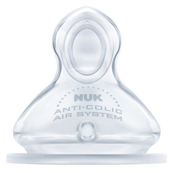 Nuk PP-Flasche First Choice Plus 300 ml - Silikon Gr. 1 M - Auto - Blau