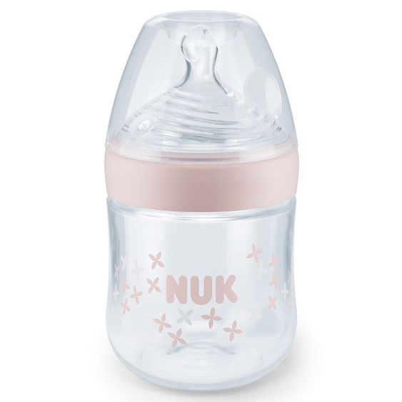 Nuk Bottiglia in PP Nature Sense 150 ml - silicone misura 1 S - rosa
