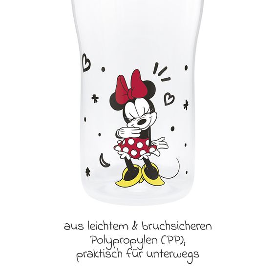 Nuk PP-Flasche Perfect Match + Silikon-Sauger 260 ml - Disney Minnie Mouse - Rot - Gr. M