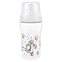 PP-Flasche Perfect Match + Silikon-Sauger 260 ml - Disney Tigger - Weiß - Gr. M