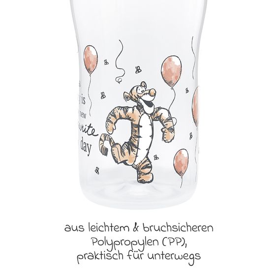 Nuk PP-Flasche Perfect Match + Silikon-Sauger 260 ml - Disney Tigger - Weiß - Gr. M
