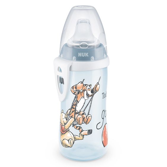 Nuk PP-Trinklernflasche Active Cup 300 ml - Disney Winnie Pooh - Blau