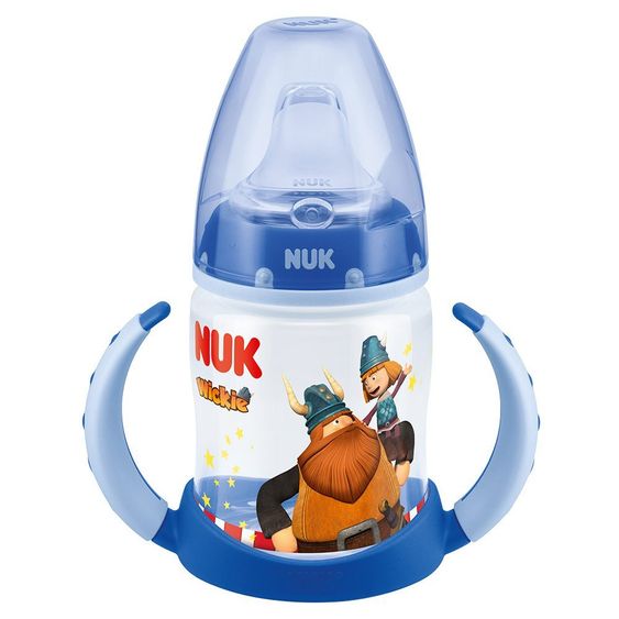 Nuk PP-Trinklernflasche First Choice 150 ml Soft-Trinktülle - Wickie Blau