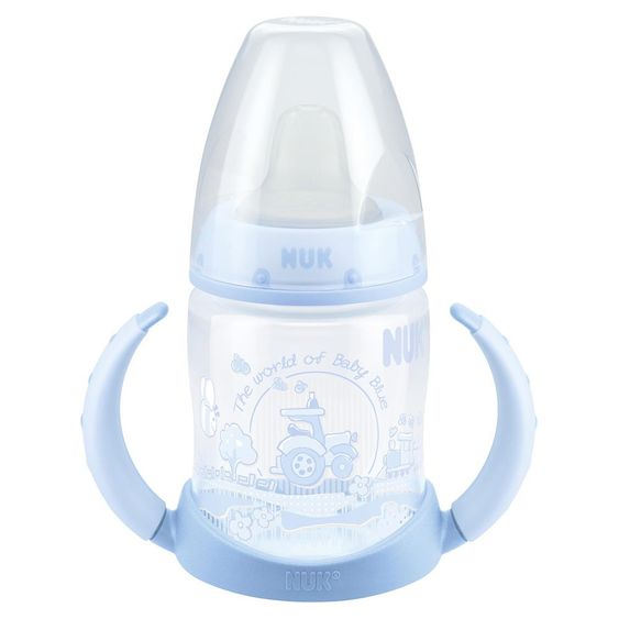 Nuk Bottiglia in PP First Choice 150 ml Beccuccio in TPE - Baby Blue