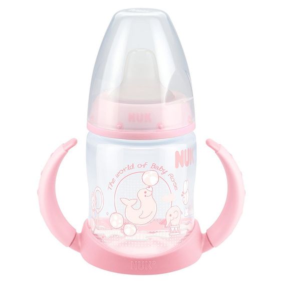 Nuk PP-Trinklernflasche First Choice 150 ml TPE-Trinktülle - Baby Rose