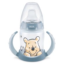 PP-Trinklernflasche First Choice Plus 150 ml + Silikon-Tülle - Temperature Control - Disney Winnie Pooh - Blau