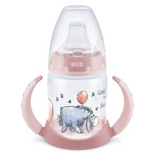 PP-Trinklernflasche First Choice Plus 150 ml + Silikon-Tülle - Temperature Control - Disney Winnie Pooh - Rosa