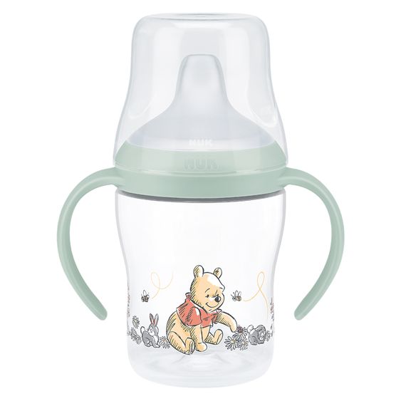 Nuk PP-Trinklernflasche First Choice Plus + Silikon-Tülle - Temperature Control 150 ml - Disney Winnie Pooh