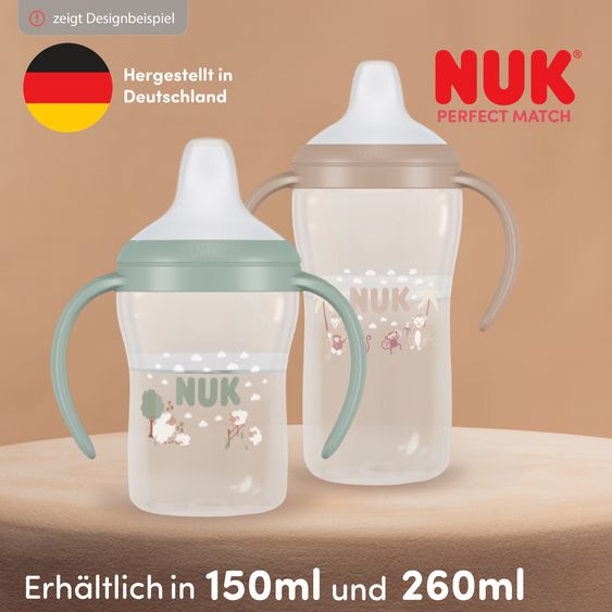 Nuk PP-Trinklernflasche First Choice Plus + Silikon-Tülle - Temperature Control 150 ml - Disney Winnie Pooh