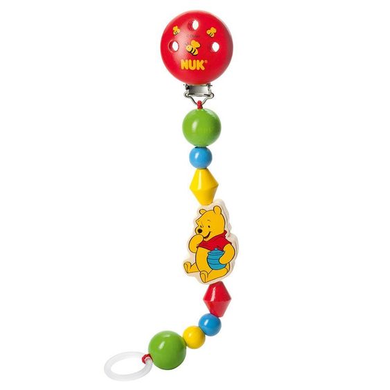Nuk Schnullerkette Holz - Disney Winnie Pooh