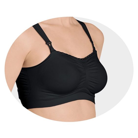 Nuk Schwangerschafts- & Still-Bustier - Schwarz - Gr. S