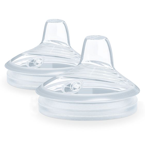 Nuk Soft drinking spout 2-pack for Nature - silicone