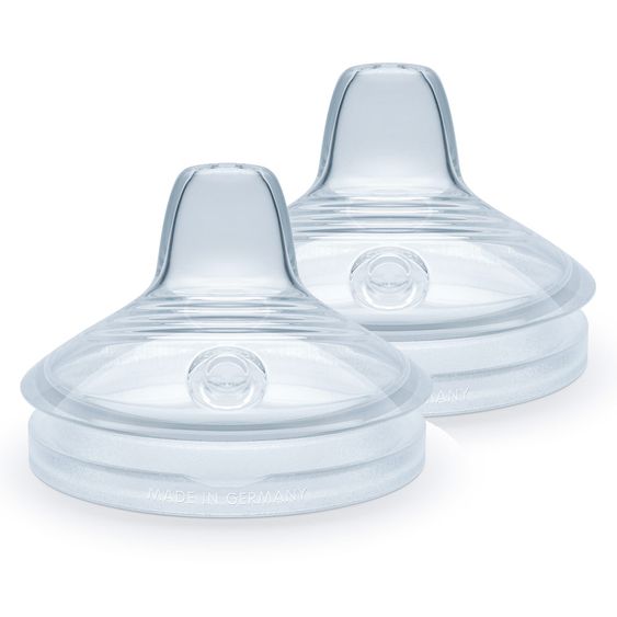 Nuk Soft-Trinktülle 2er Pack Nature Sense - Silikon