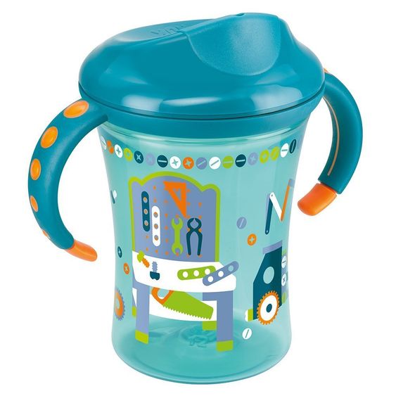 Nuk Trinklern-Becher Easy Learning Trainer Cup 250 ml - Blau