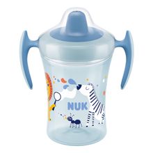 Trinklern-Becher Evolution Trainer Cup 230 ml - mit weichem Schnabel - Blau