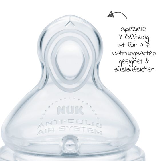 Nuk Trinksauger 2er Pack First Choice Plus - Silikon Gr. 2 Flow Control