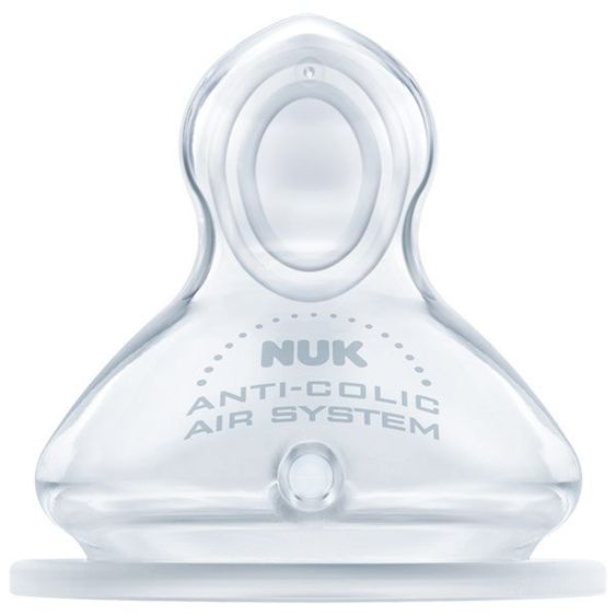 Nuk Teat 2-pack First Choice Plus - silicone size 2 S